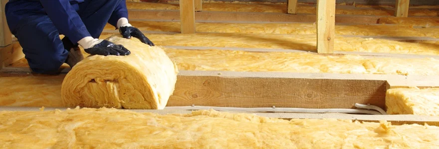 Rouleaux de tapis isolant