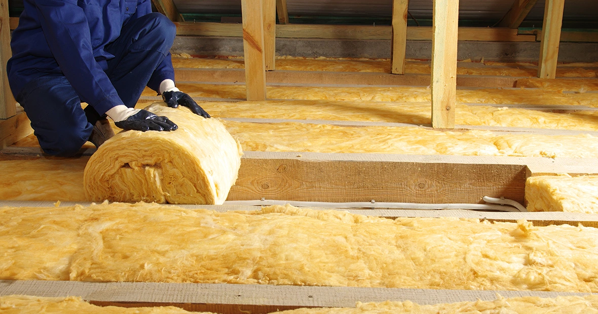 Rouleaux de tapis isolant